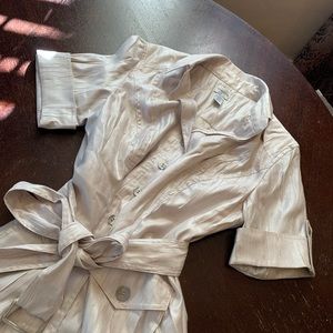 Chico’s Iridescent Cream Dress